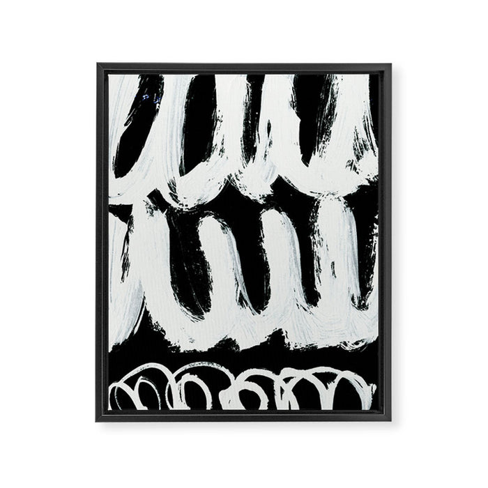 Blop Framed Canvas Print Gallery Image 1