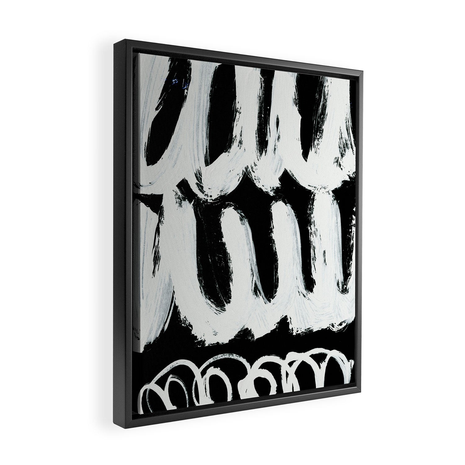 Blop Framed Canvas Print Gallery Image 2
