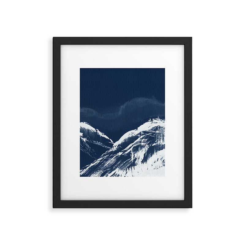 Blue Forest Framed Art Print Gallery Image 5