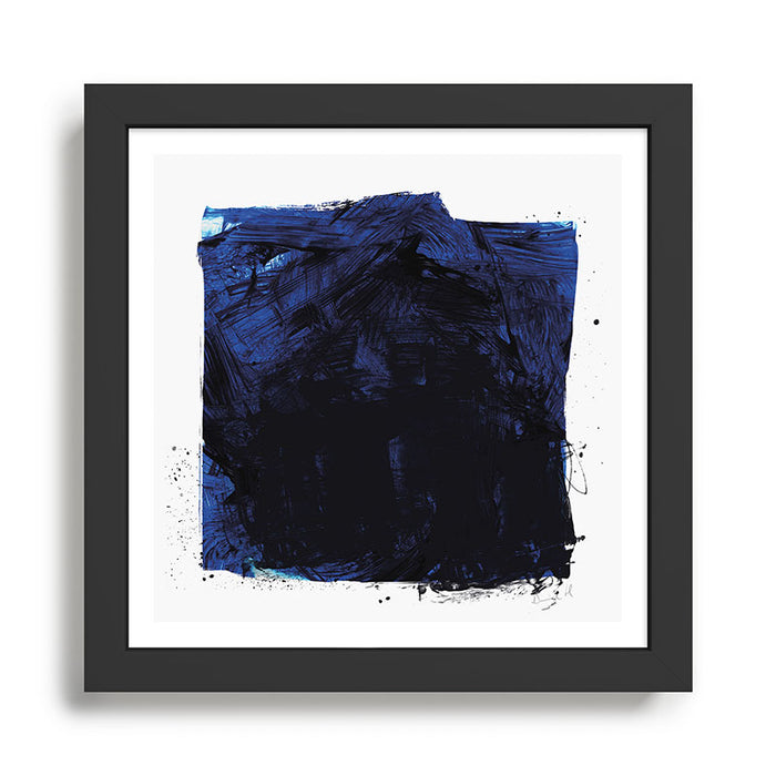 Blue Framed Art Print Gallery Image 1