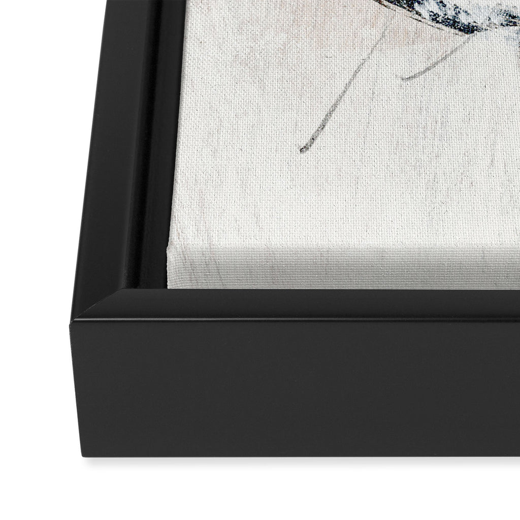 Circled Framed Canvas Print Gallery Image 3