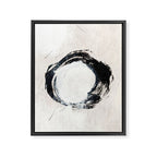 Circled Framed Canvas Print Gallery Image 6