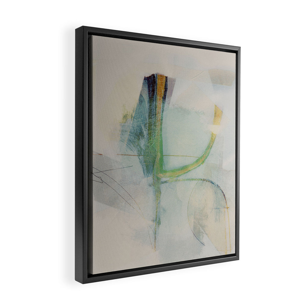 Closed Eyes Framed Canvas Print Gallery Image 2