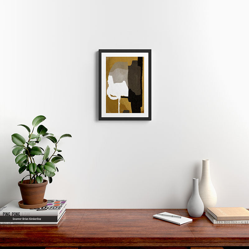 Clue Abstract Framed Art Print Gallery Image 2
