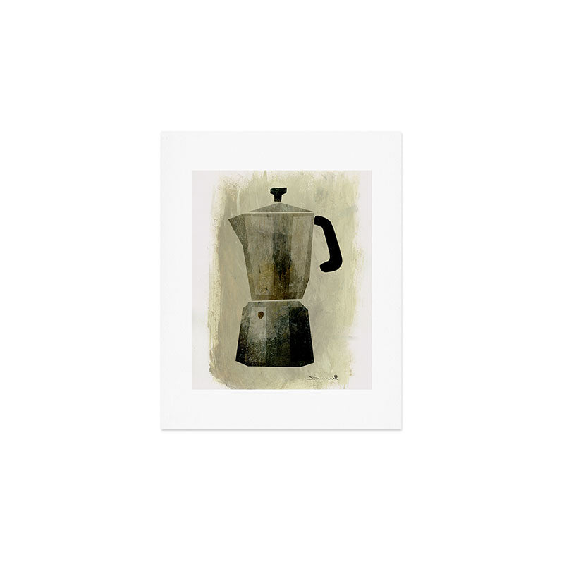 Coffee Pot Art Print Gallery Image 1