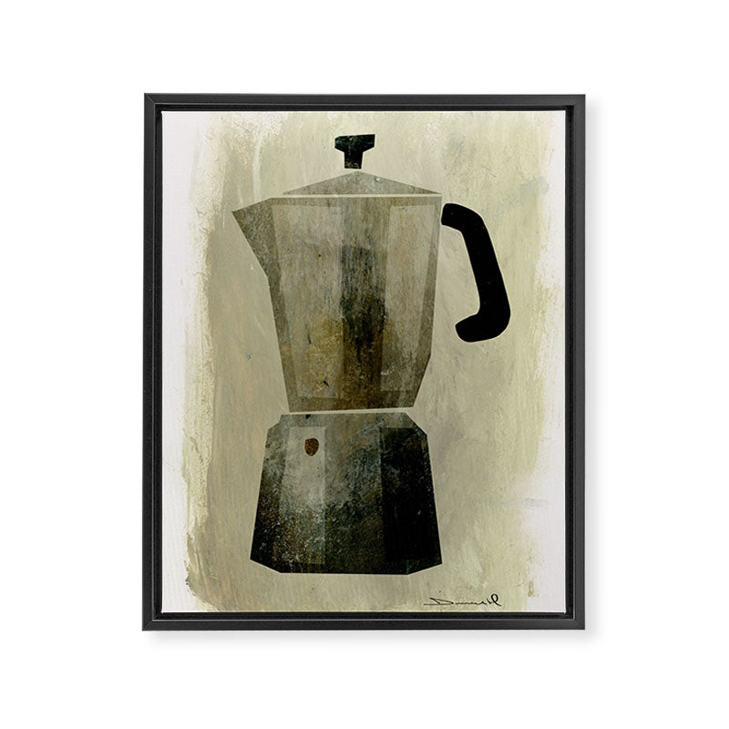Coffee Pot Framed Canvas Print Gallery Image 6