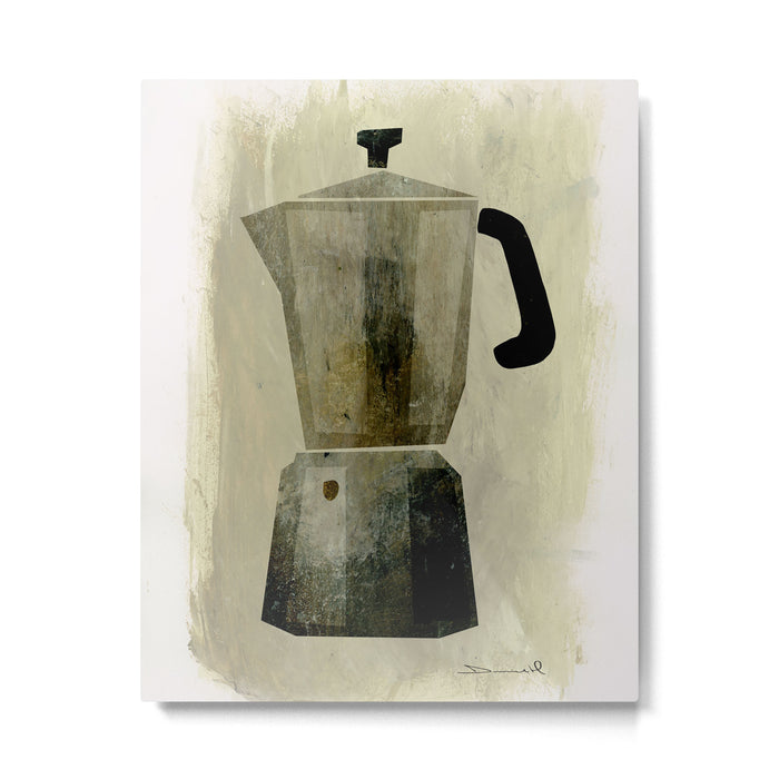 Coffee Pot Metal Print Gallery Image 1