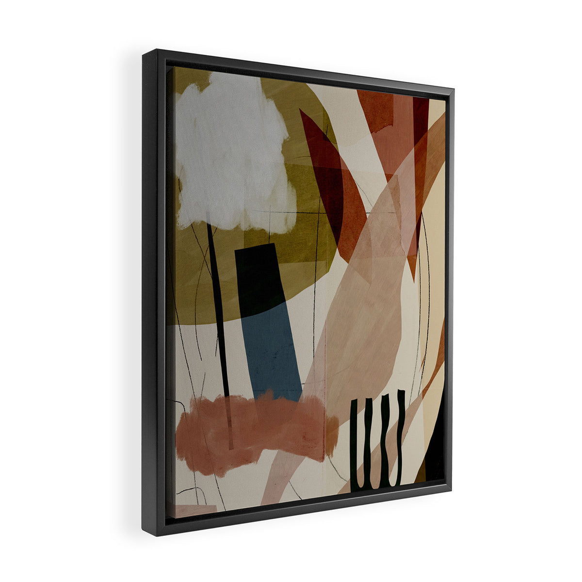 Collage 1 Framed Canvas Print Gallery Image 2