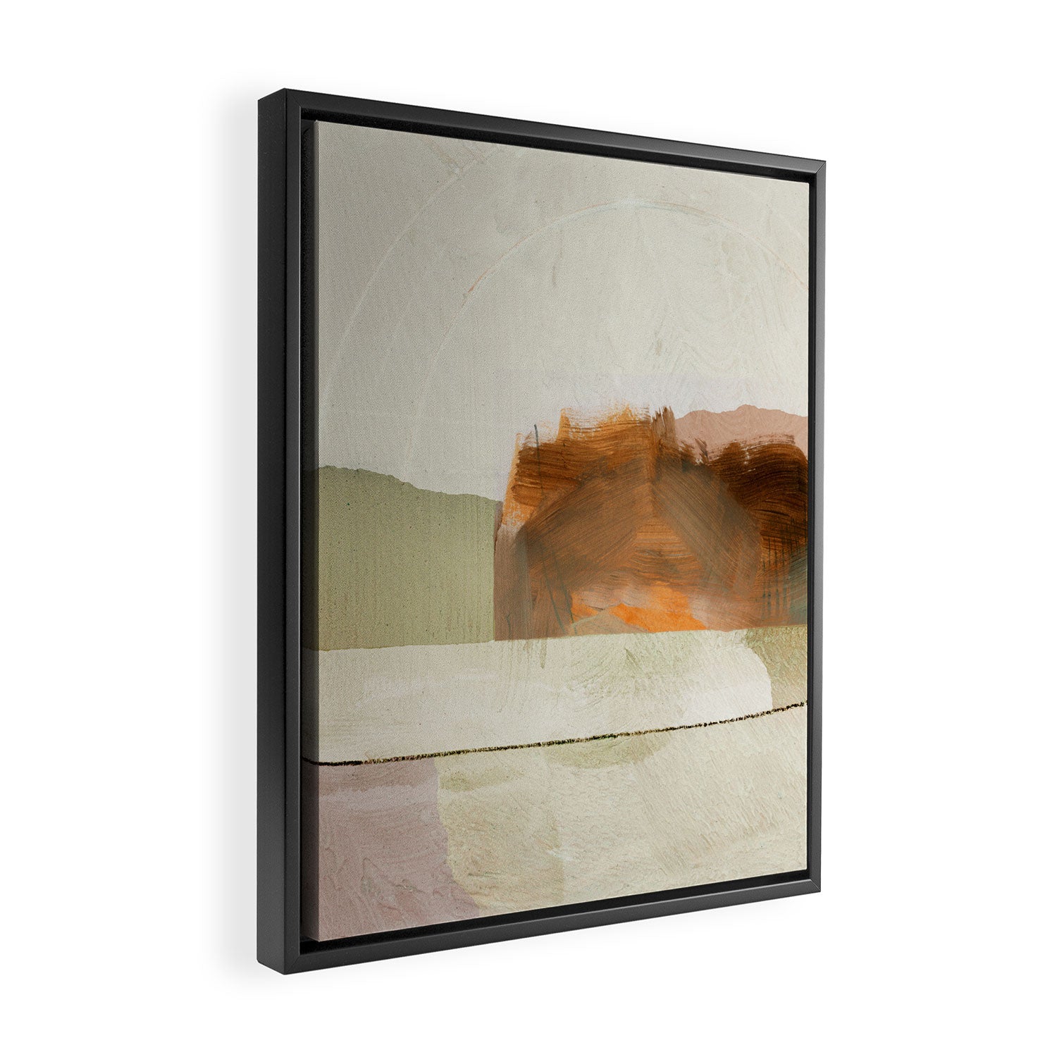 Corn Field Framed Canvas Print Gallery Image 2