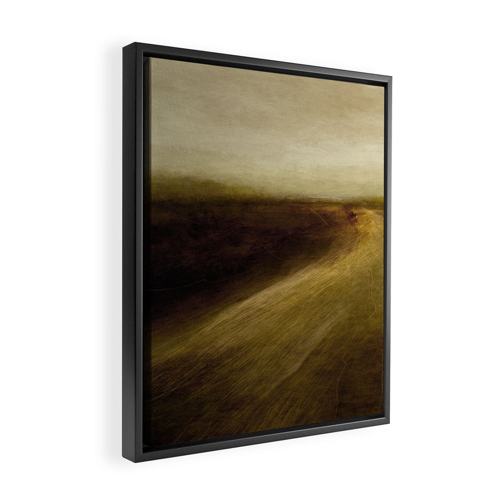 Corn Road Framed Canvas Print Gallery Image 2