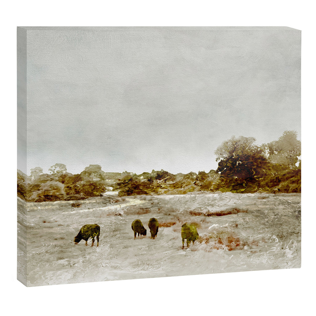 Cows By The Sea Canvas Print Gallery Image 3