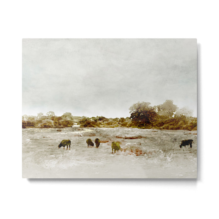 Cows By The Sea Metal Print Gallery Image 1