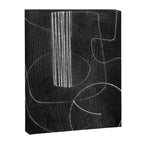 Crafted Noir Abstract Canvas Print Gallery Image 6