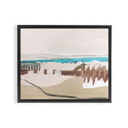 Dune Waves Framed Canvas Print Gallery Image 3