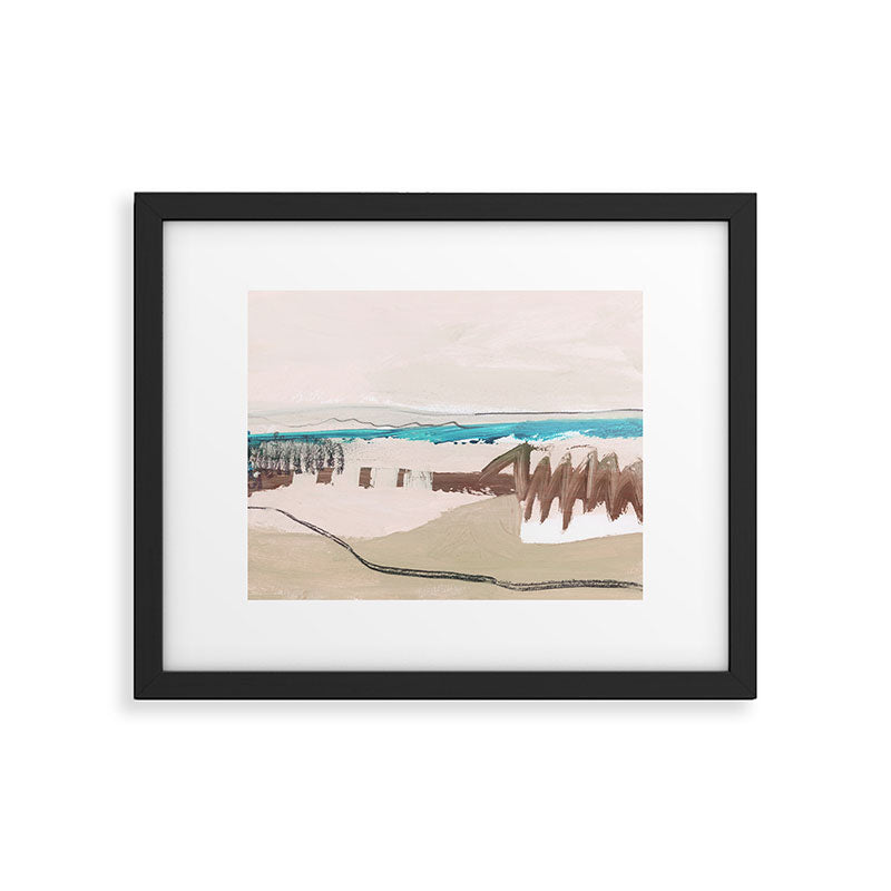Dune Waves Framed Art Print Gallery Image 5