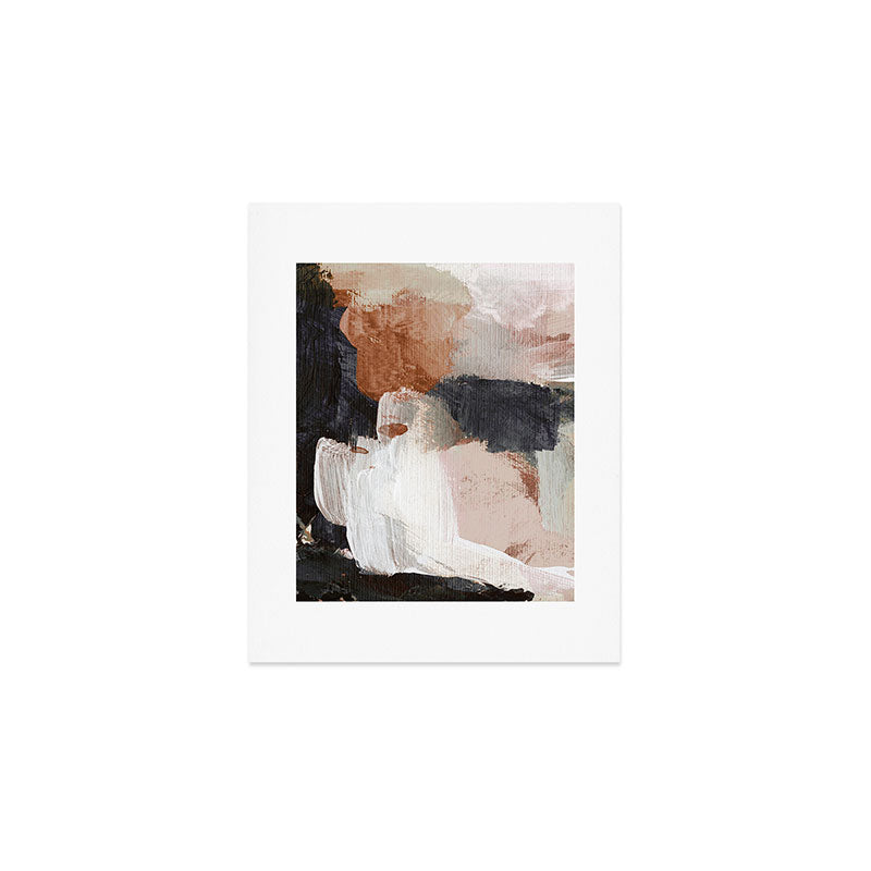 Earthly Abstract Art Print Gallery Image 1