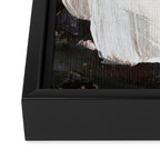 Earthly Abstract Framed Canvas Print Gallery Image 3
