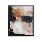 Earthly Abstract Framed Canvas Print Gallery Image 6