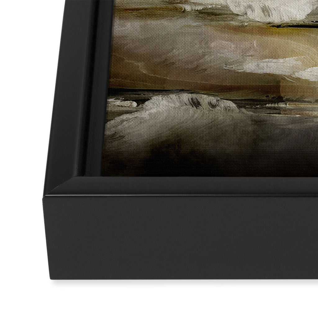 East Dart River Framed Canvas Print Gallery Image 3
