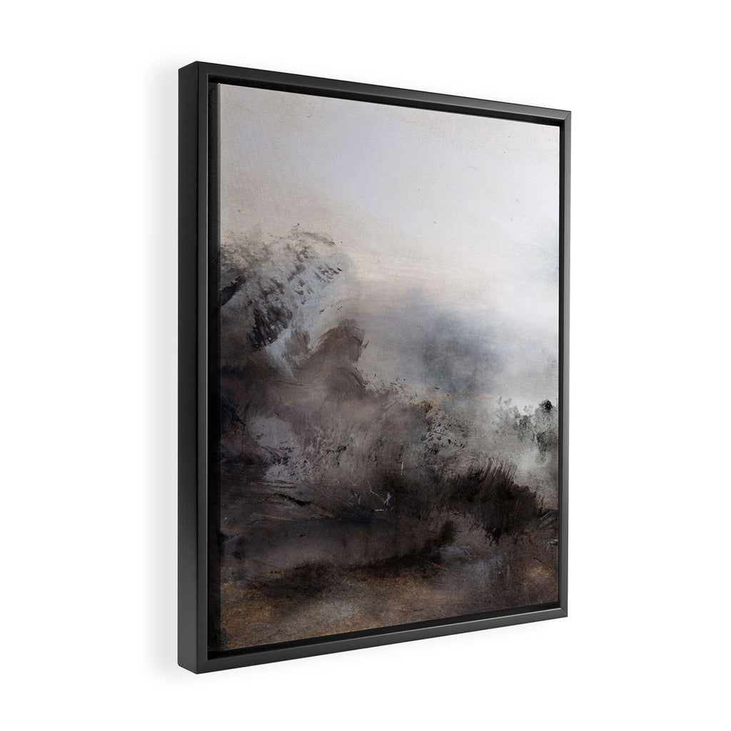 Edge Of The Town Framed Canvas Print Gallery Image 2