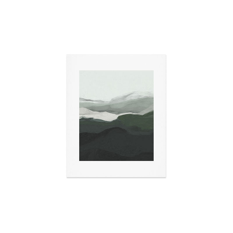 Emerald Land Art Print Gallery Image 1