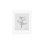 Eucalyptus sapling Art Print Gallery Image 1