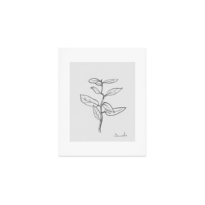Eucalyptus sapling Art Print Gallery Image 1