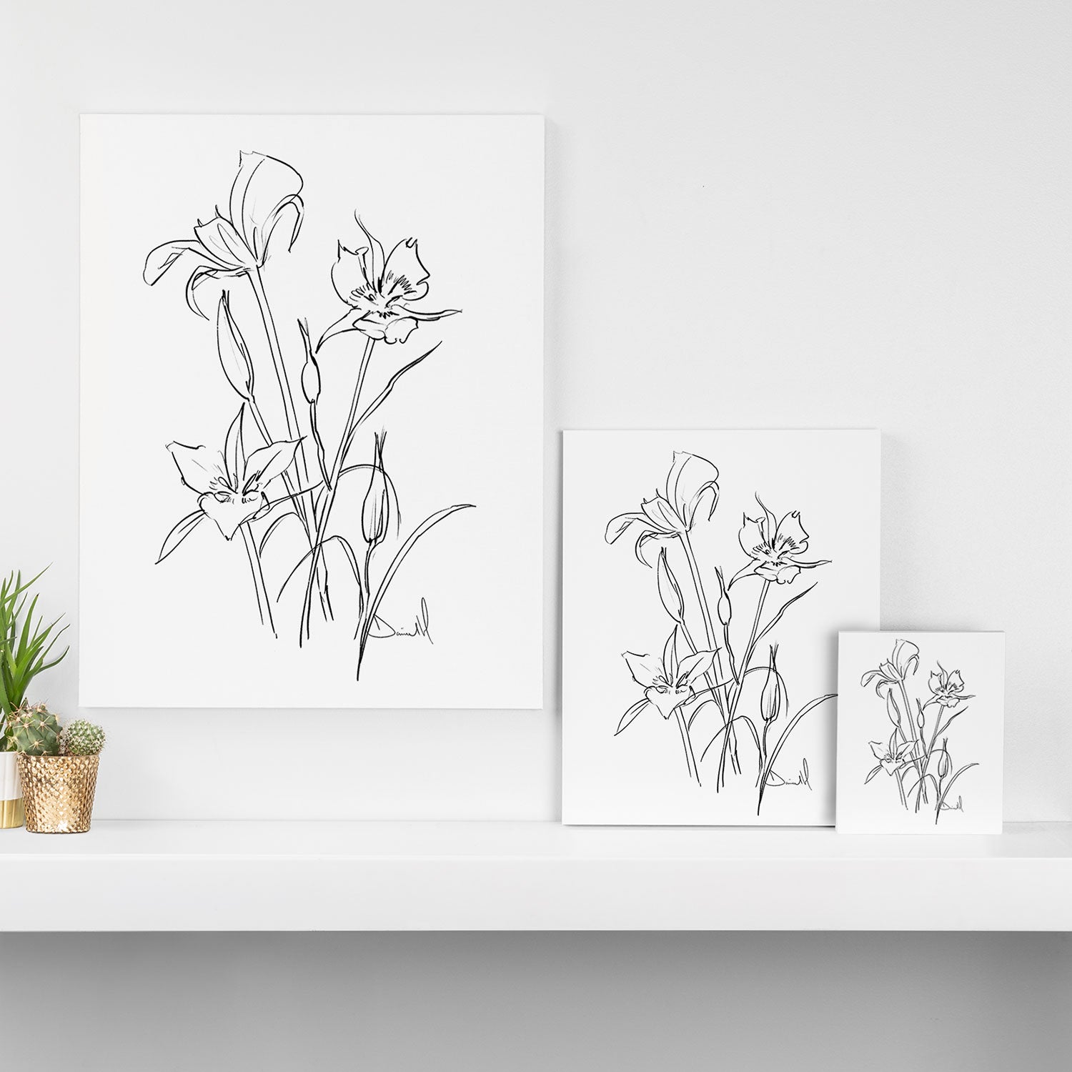 Floral 1 Canvas Print Gallery Image 3