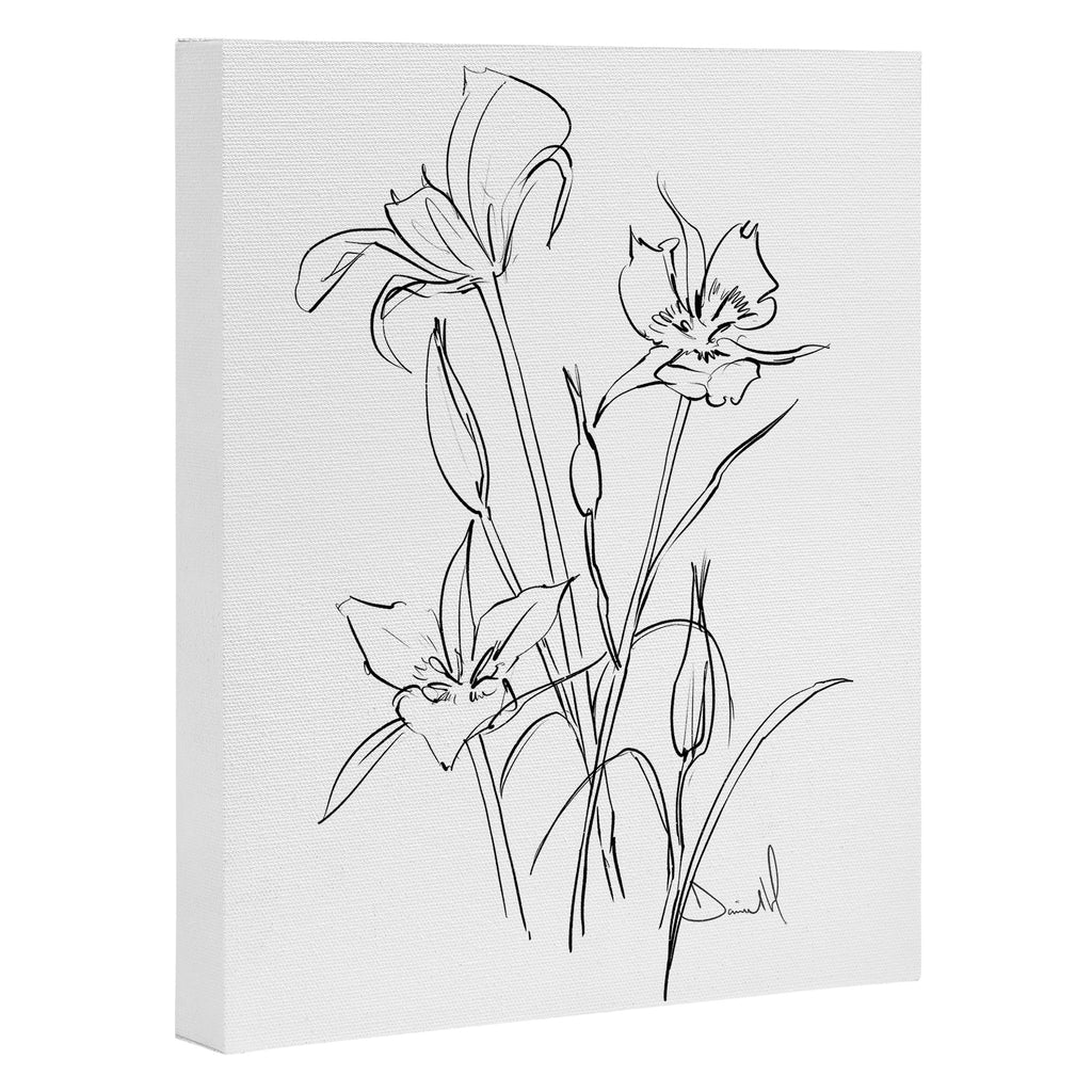 Floral 1 Canvas Print Gallery Image 3