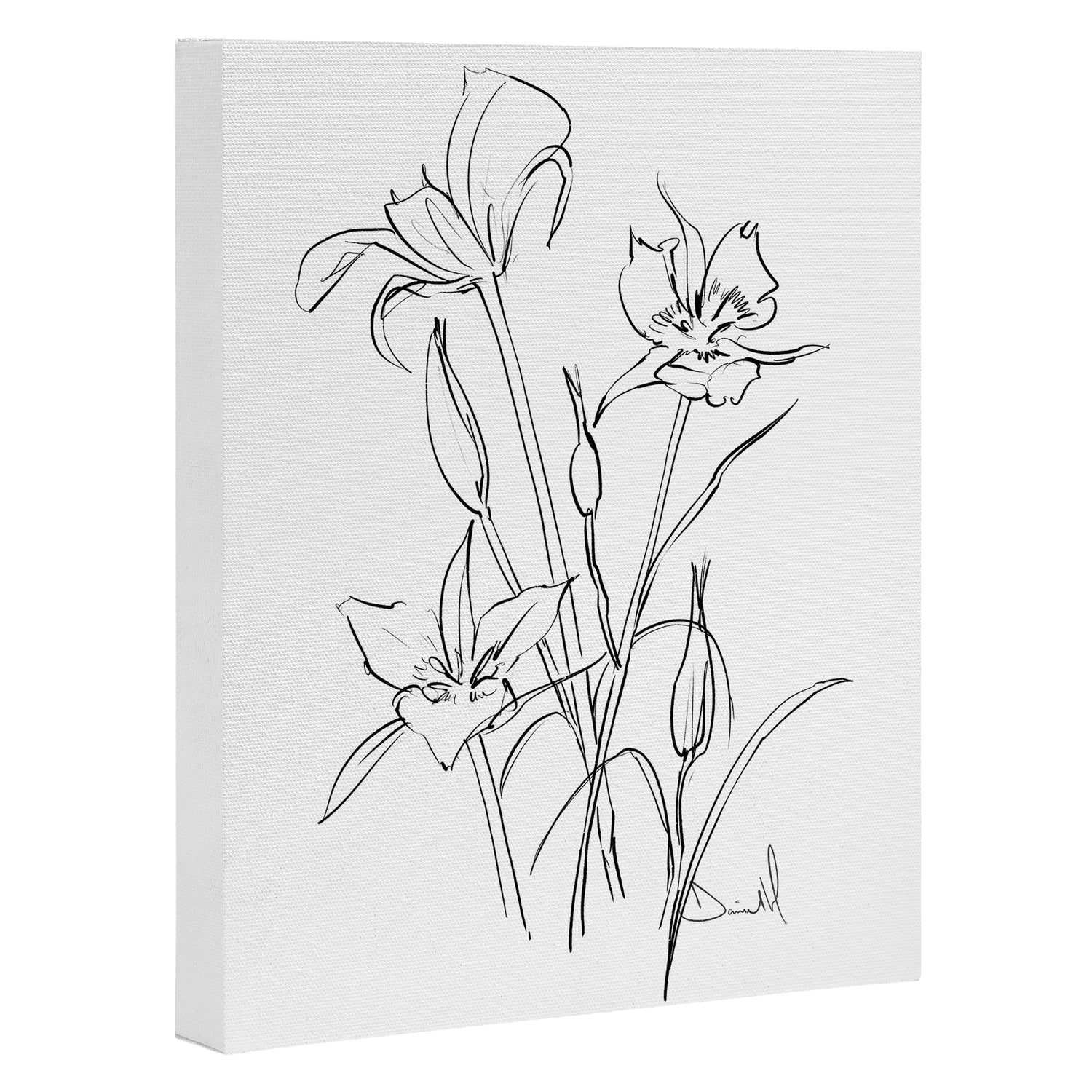 Floral 1 Canvas Print Gallery Image 3