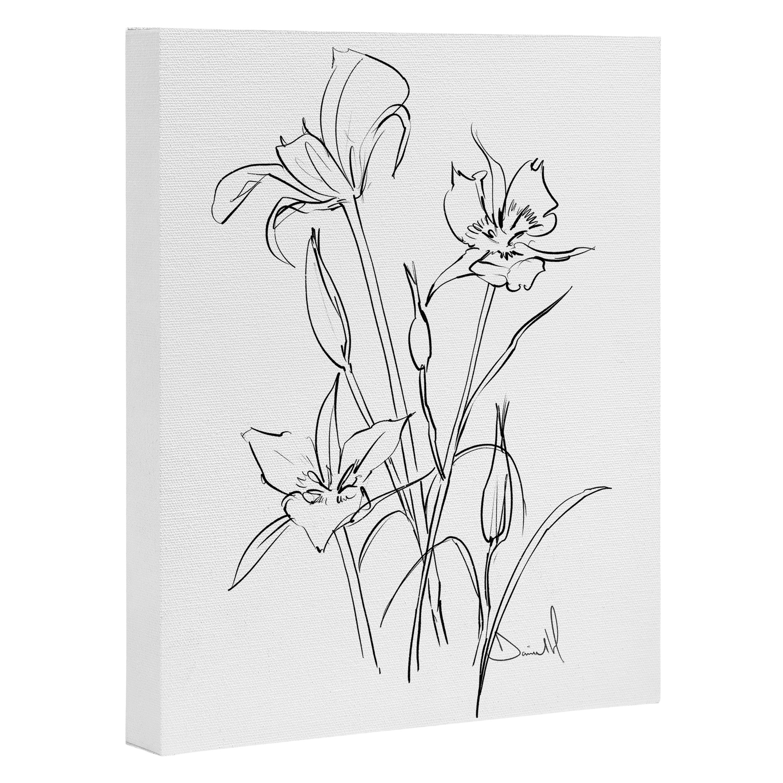 Floral 1 Canvas Print Gallery Image 3