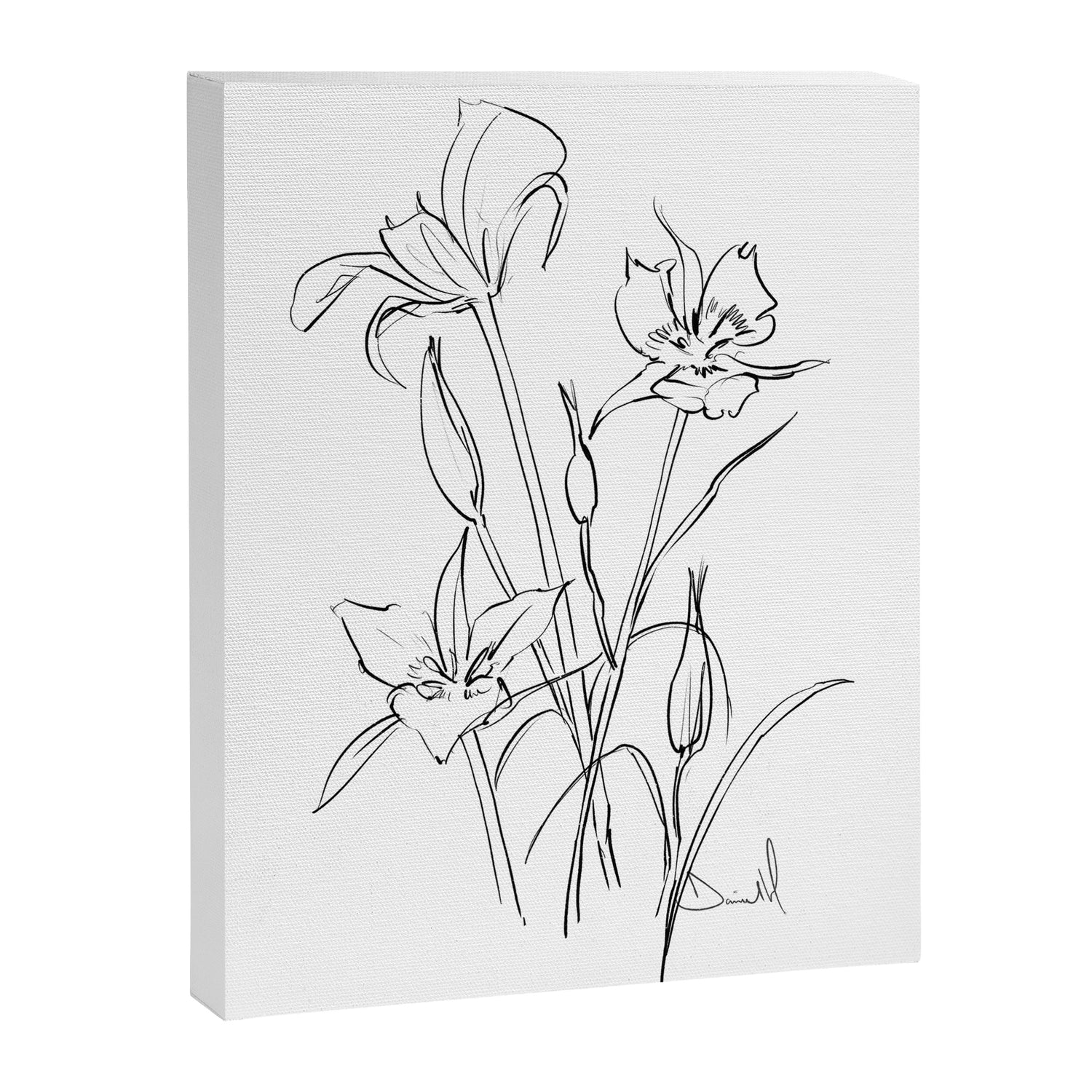 Floral 1 Canvas Print Gallery Image 6