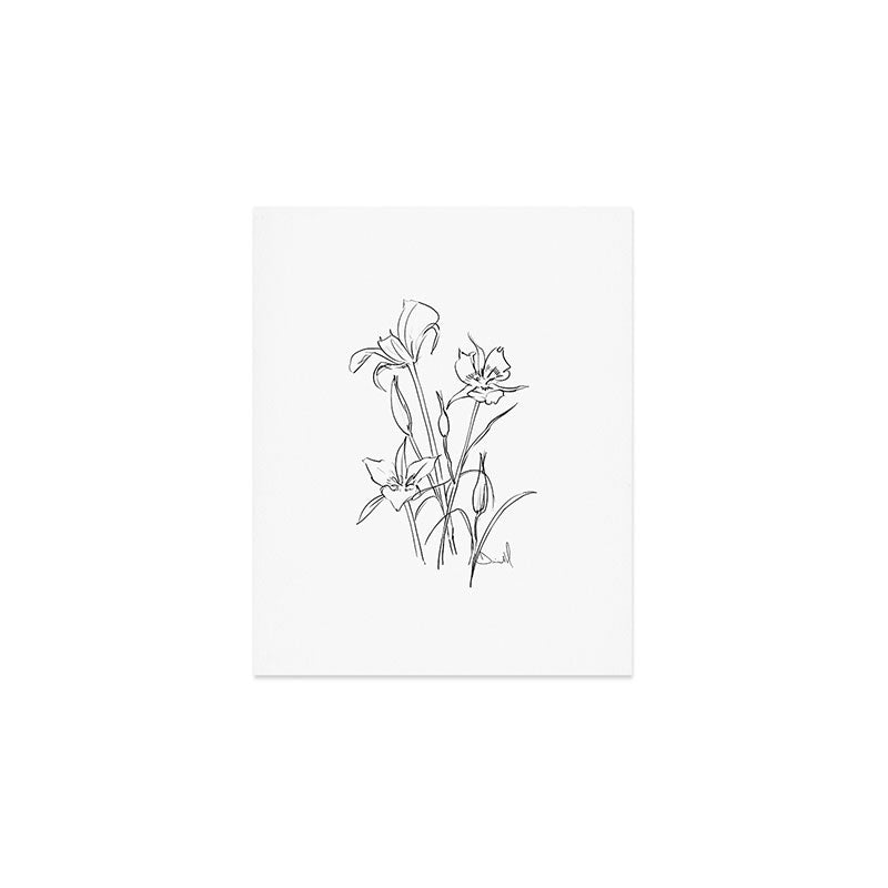 Floral 1 Art Print Gallery Image 1