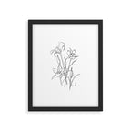 Floral 1 Framed Art Print Gallery Image 5