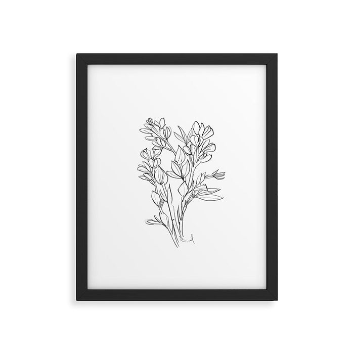Floral 2 Framed Art Print Gallery Image 1