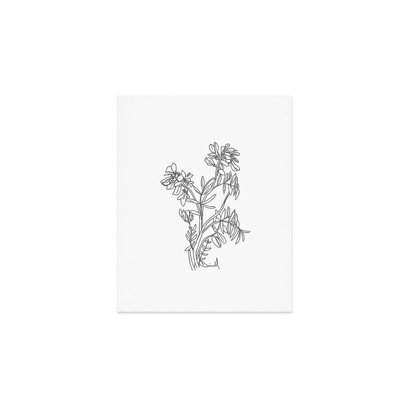 Floral 3 Art Print Gallery Image 1