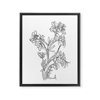 Floral 3 Framed Canvas Print Gallery Image 6