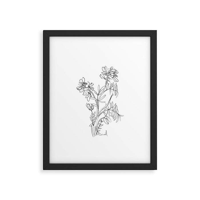 Floral 3 Framed Art Print Gallery Image 1