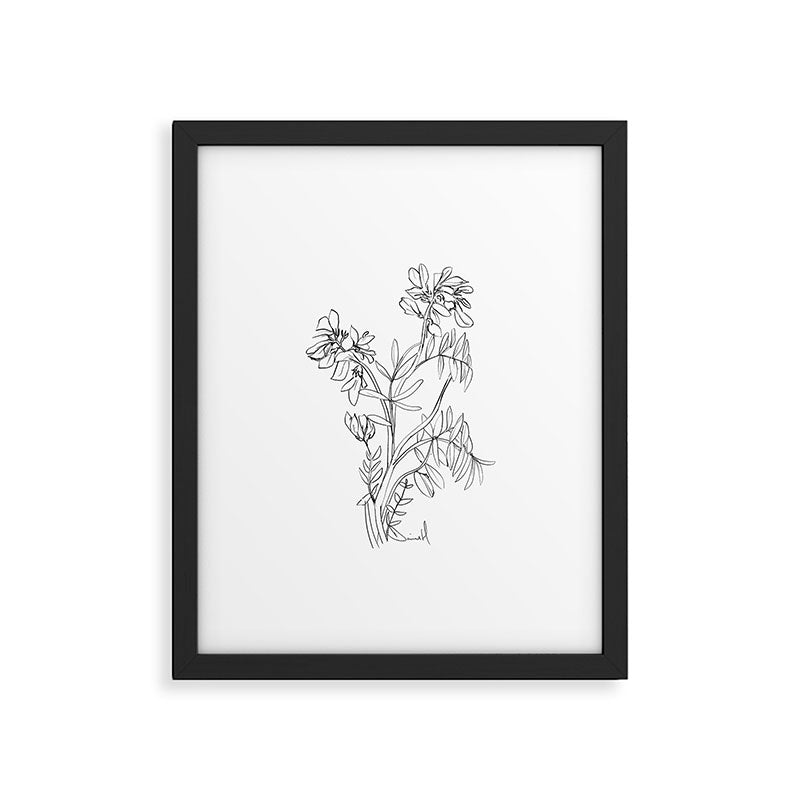 Floral 3 Framed Art Print Gallery Image 5