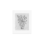 Flowers in a Vase Art Print Gallery Image 1
