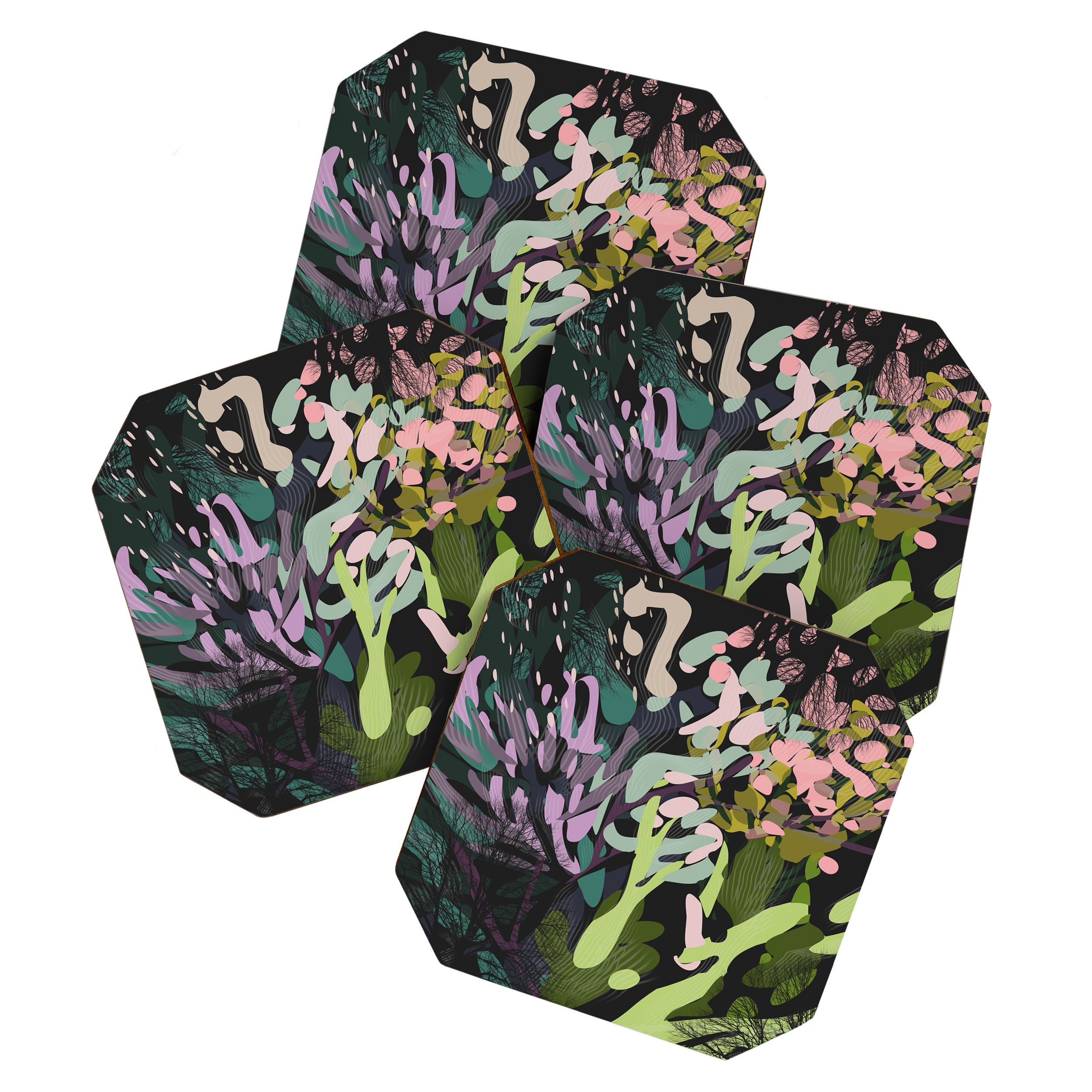 Forest Blooms Coaster Gallery Image 1