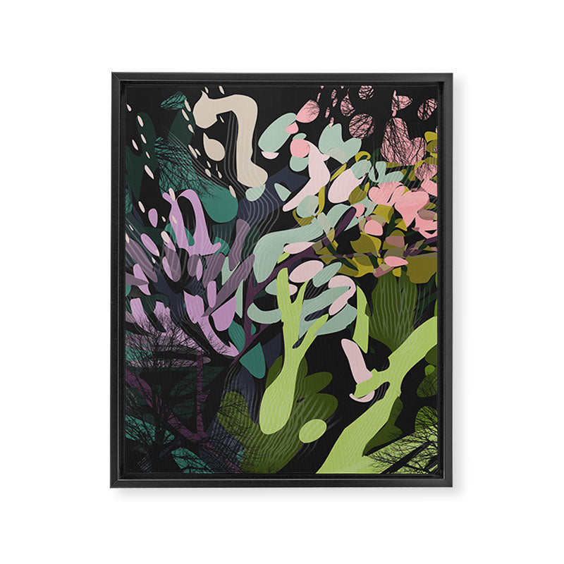 Forest Blooms Framed Canvas Print Gallery Image 8
