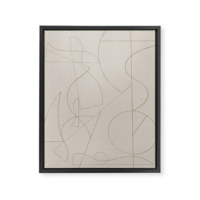 Founded Framed Canvas Print Gallery Image 1