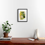 Giallo Framed Art Print Gallery Image 2