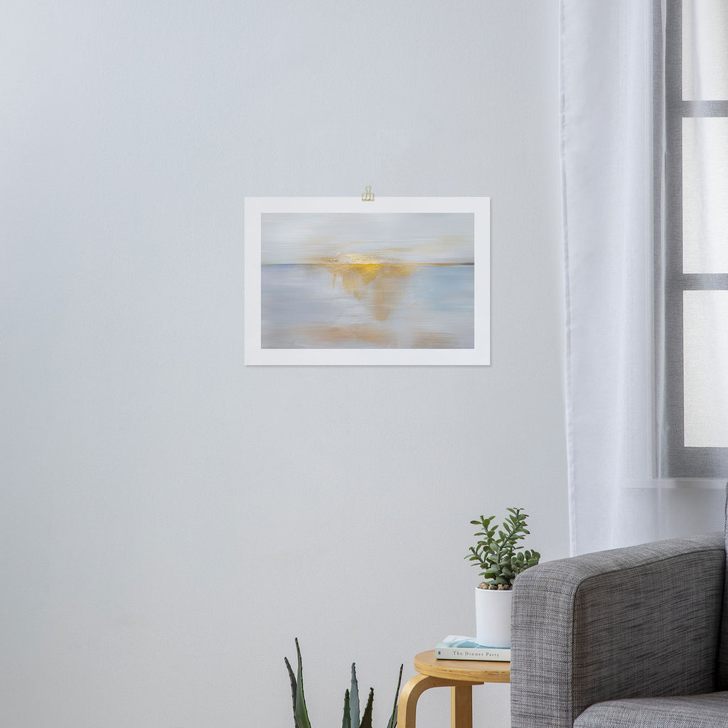 Gold Sunset Art Print Gallery Image 3