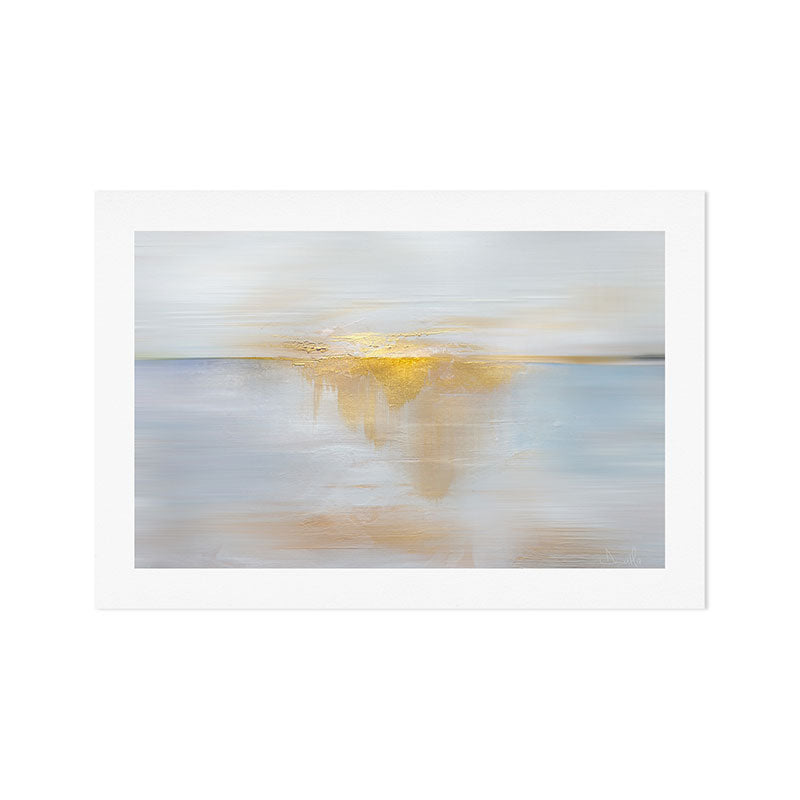 Gold Sunset Art Print Gallery Image 1