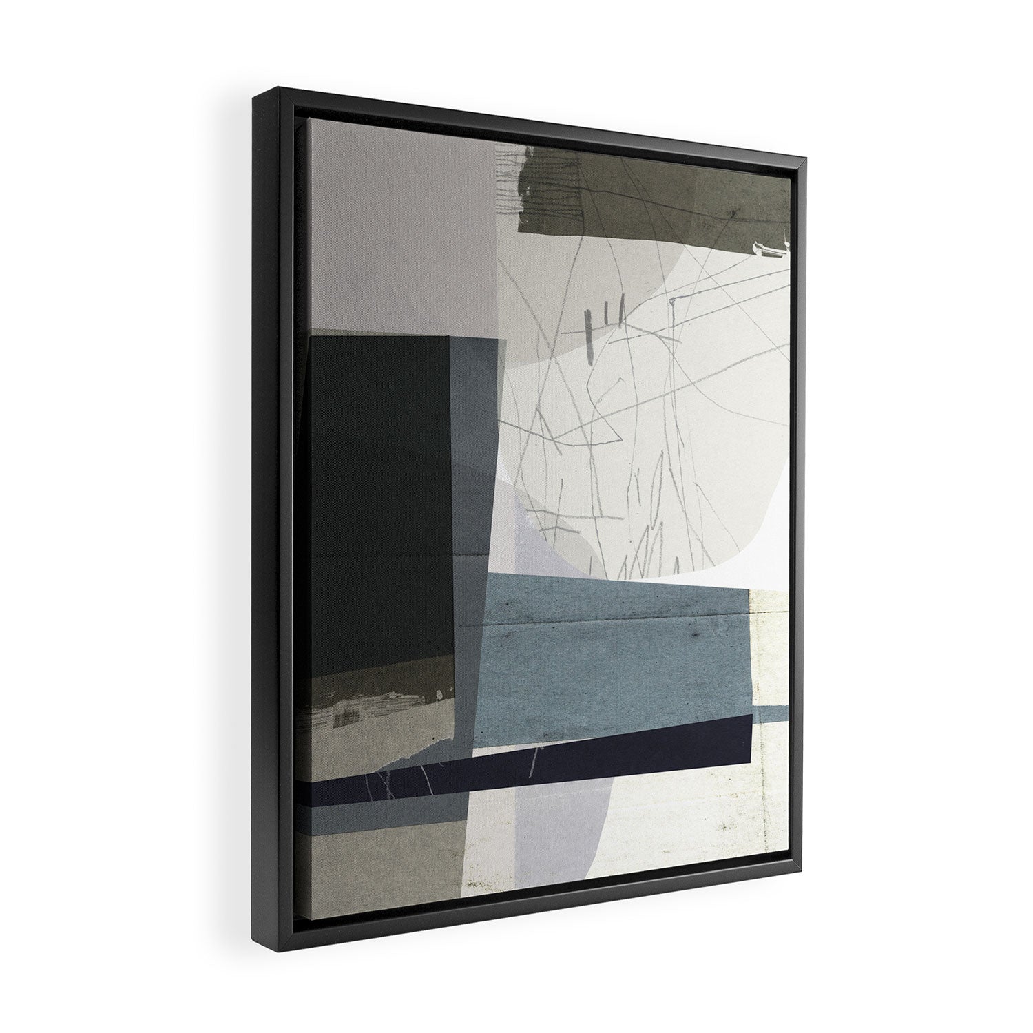 Gone Framed Canvas Print Gallery Image 2