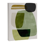 Green Abstract Canvas Print Gallery Image 6