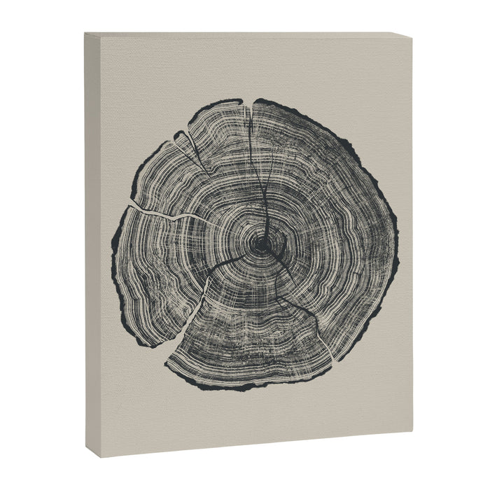 Hand-Drawn Oak Canvas Print Gallery Image 1