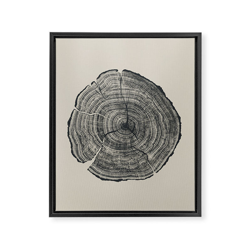 Hand-Drawn Oak Framed Canvas Print Gallery Image 8